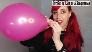 Lets Celebrate Your Birthday with Lots of Balloons and My Huge Ass