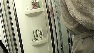 Shower time for my curvy sexy stepmom