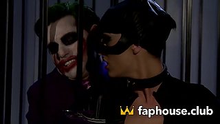 Cat Woman - Gives Joker Hot Xxx Porn Screwing While Breaking Out Of Imprisonment Cosplay Sex Toys Required