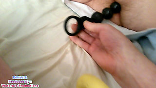 Big Toy Anal Play First Attempt