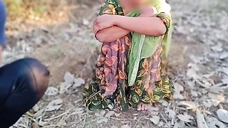 Indian Village Stepsister Sex in Jungle, Stepsister Fucked by Stepbrother, She Wants to Get Pregnant, Hindi Sexx Video