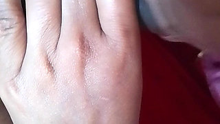 Indian Babi Takes Out Her Husband's Milk in Her Mouth