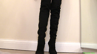 Suede Boot Domination