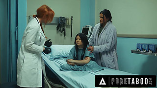 PURE TABOO Asian Virgin Lulu Chu Gets ALIEN DICK DRAINED By Stepmom Penny Barber & Dr. Sophia Locke!