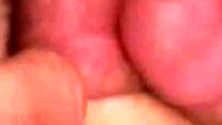 Horny brunette gets banged by three guys