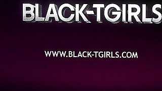 Black TGirls - cute clip