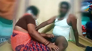 Indian sweet aunty blowjob