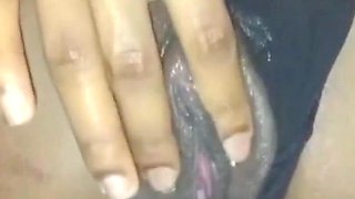 Ebony Teen Masturbating Herself