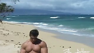 Roughing it up on the Beach