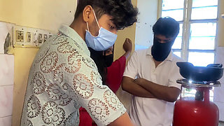 Horny Indian Bhabhi Fucked Hard by Husband Friend