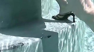 Over/underwater Pool Shots and a Long, Slow-mo Outdoor Shower