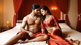 Indian desi girl must kiss on the pretext of shopping