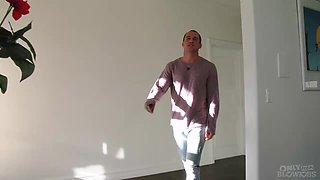 Beautiful nymph sweet blowjob filthy video
