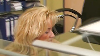 Horny German blondes having the best lesbo action ever