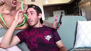 Step Son Dick Pic Bust - Blondie Bombshell - FinishHim