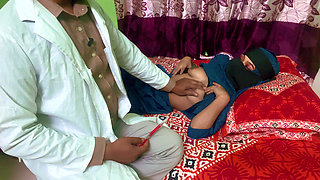 Doctor see his pleasant's boobs and fucked hard