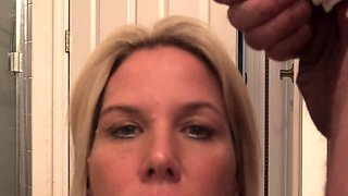 Amateur girlfriend home blowjob anal and facial cumshot