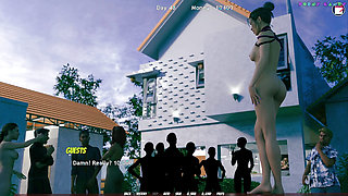 Lisa Total Investigation! by Dragofinder Studio - Group Sex at the End of the Party 15