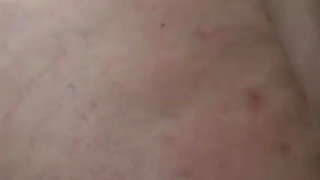 Bbw is blowing big and hard cock in the bathroom