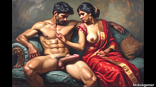 Hot desi 18 year old teen hot threesome sex with her college friends