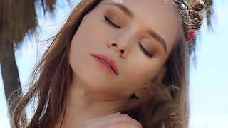 Playful solo pussy girlie is going to get real frisky