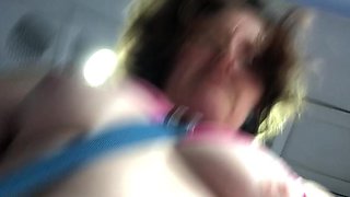 Power Pissing on the Train by Hot, Sexy, Hairy Hippy Rachel Wriggler - Who Loves Getting Her Amazing Tits Out!