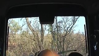 Kinky German Ebony Slut Roughly Fucked by Her Master