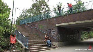 Best of Europe: Angelica Heart Big Tits, Public Bondage, & Humiliation
