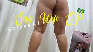 Slutty Brazilian Sexy Wife SP Gets Drilled by BBC e BWC Trailer