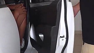 The Hottest Girl of All Time. Sexy Colombian Babe Fucking in the Car.