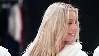 Tiffani Time - Tiffani And Benfit - Fit Blonde Hotwife Gets Bbc