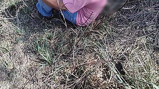 Beautiful Village Girl Stuck in Jungle, She Was Desperate for Sex, Then Someone Fucked Her with a Big Dick