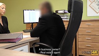 LOAN4K. Coitus-hungry agent is ready to help miss if she..