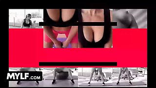 Bodacious babe Crystal Clark has the sexiest exercise sesh you could possibly fantasy of