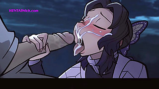 ''Total Concentration Breathing'' A Night of Passion on the Rooftop - Exclusive Hentai Parody, ENG Sub
