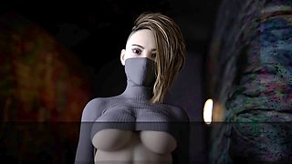 3D animated cartoon story featuring wild fantasies and adult fun with Misskitty2k