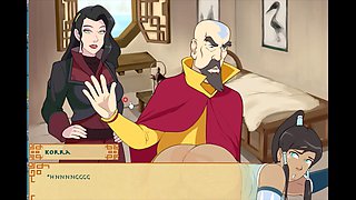 Spanking and blowjob fun with a busty young sub