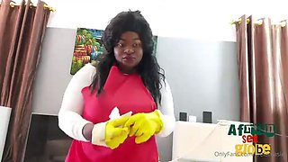 African maid with big ass: Big Tits, Blowjob  Amateur Porn