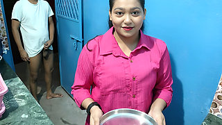 Indian Beautiful Huge Boobs Bhabhi Fucked in Kitchen with Devar