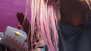 Happy Birthday Cute and Beautiful Some Naugthy Squirting Confety, and Drinkisss Ilove Make My Pussy Nude in Ur Eyes Daddy Loveee