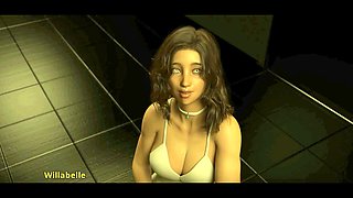 Anime cutie Misskitty2k in a wild 3D futanari action