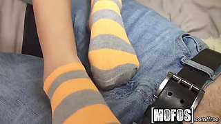 Mofos - cute young has some joy with Big Cock