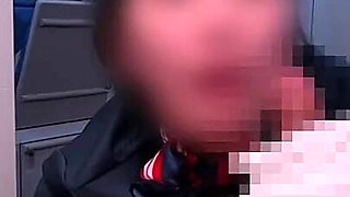 Flight Attendant and Airplane Sex She Makes Me Erect Over and Over Again Until I'm on the Verge of Ejaculation