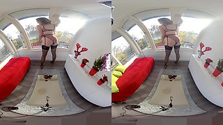 The Rabbit - Big Tits Blonde Amateur Solo Toy Fucking