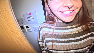 Piss Hungry Whore Gets Used as Toilet