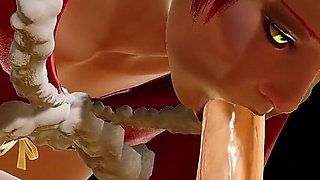 Sexy Elf In Village Find My Moster Cock And Suck It For Laying Behind Sex 3D Animation