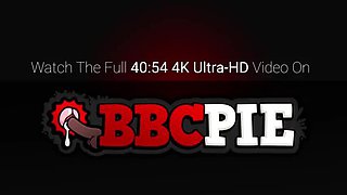 Busty Brunette Maid Anissa Kate Takes Huge BBC in Every Hole - Creampie Finish