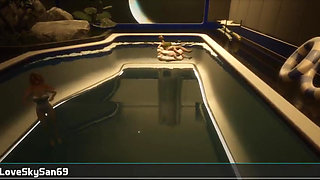 Last Hope - Part 10 - Pool Event Fitting Room Sex by Loveskysan69