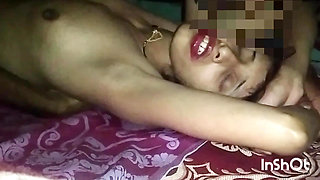 Desi slim wife red lips wet armpits