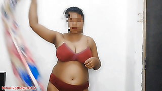 Desi indian girl Niharika are very alone